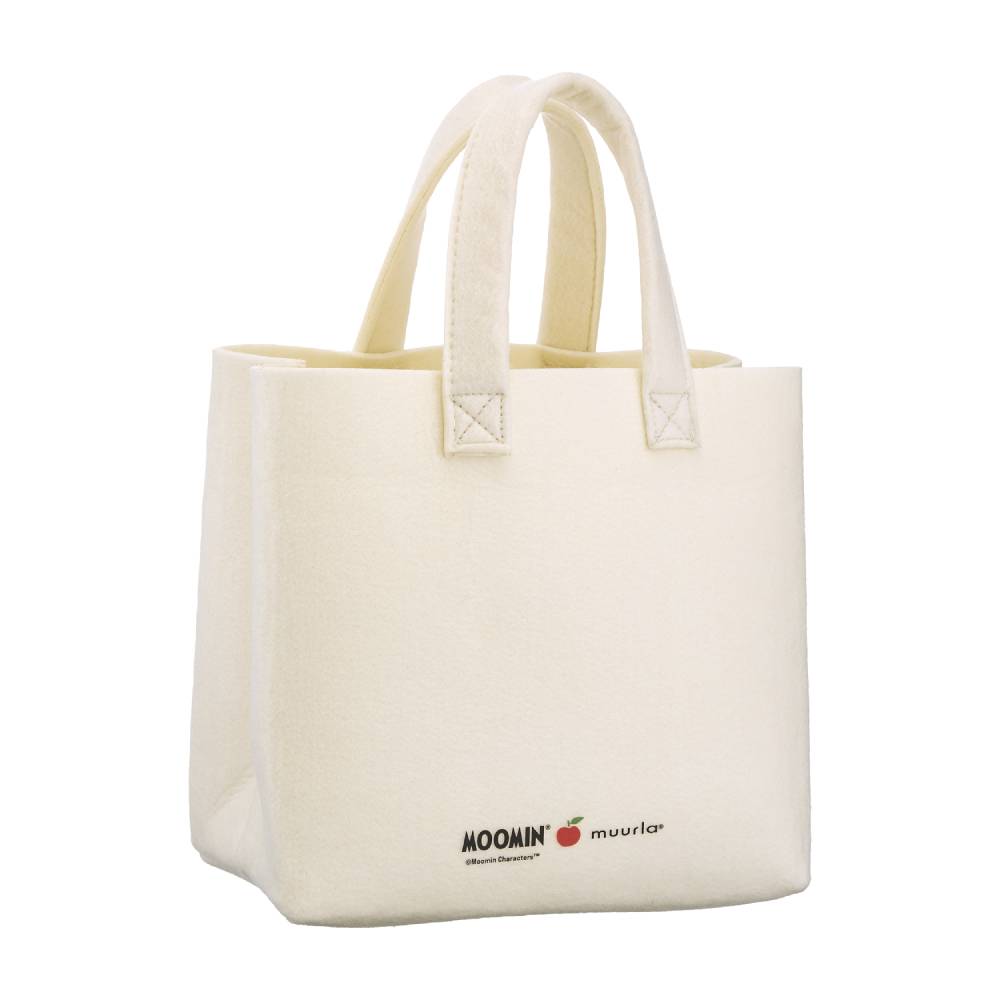 Moomin Joyfull Apples Totebag Red - The Official Moomin Shop