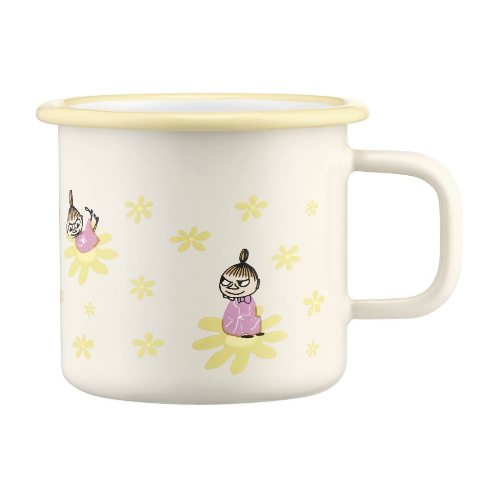 Moomin Flowers Mug White 3,7dl - Muurla - The Official Moomin Shop