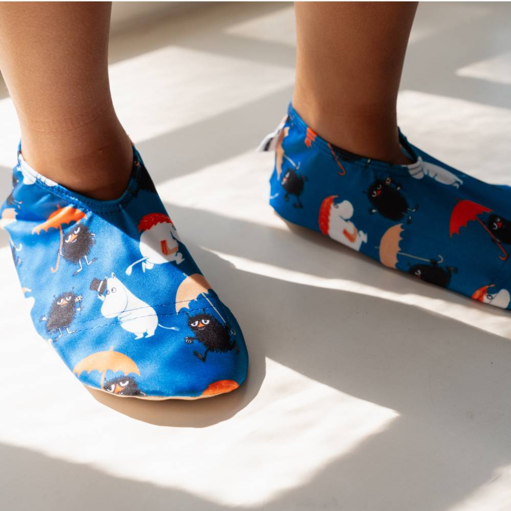 Moomin Umbrella Shoes Blue - Martinex - The Official Moomin Shop