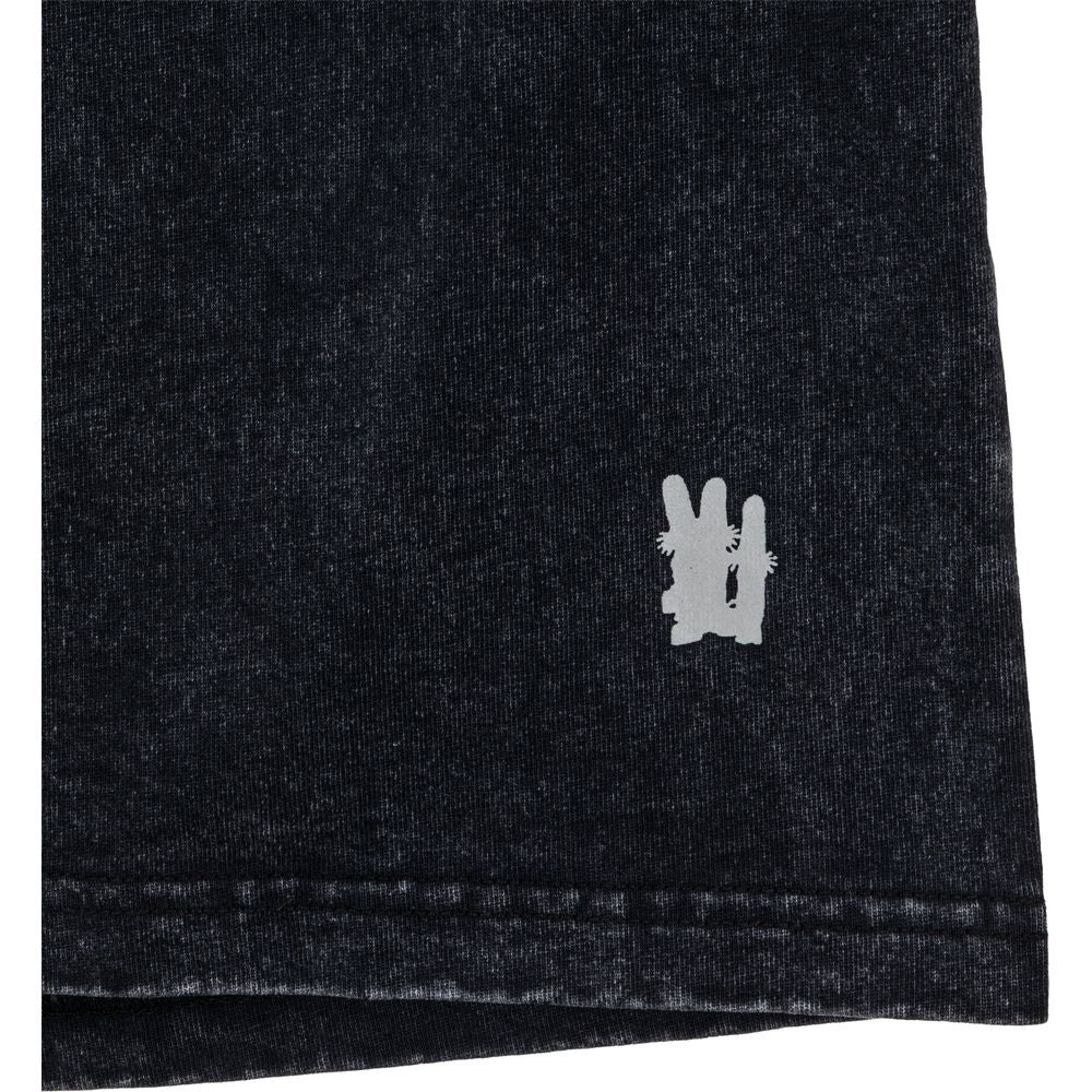 Moomin x Mert Otsamo Logo Vintage T-shirt Black - The Official Moomin Shop