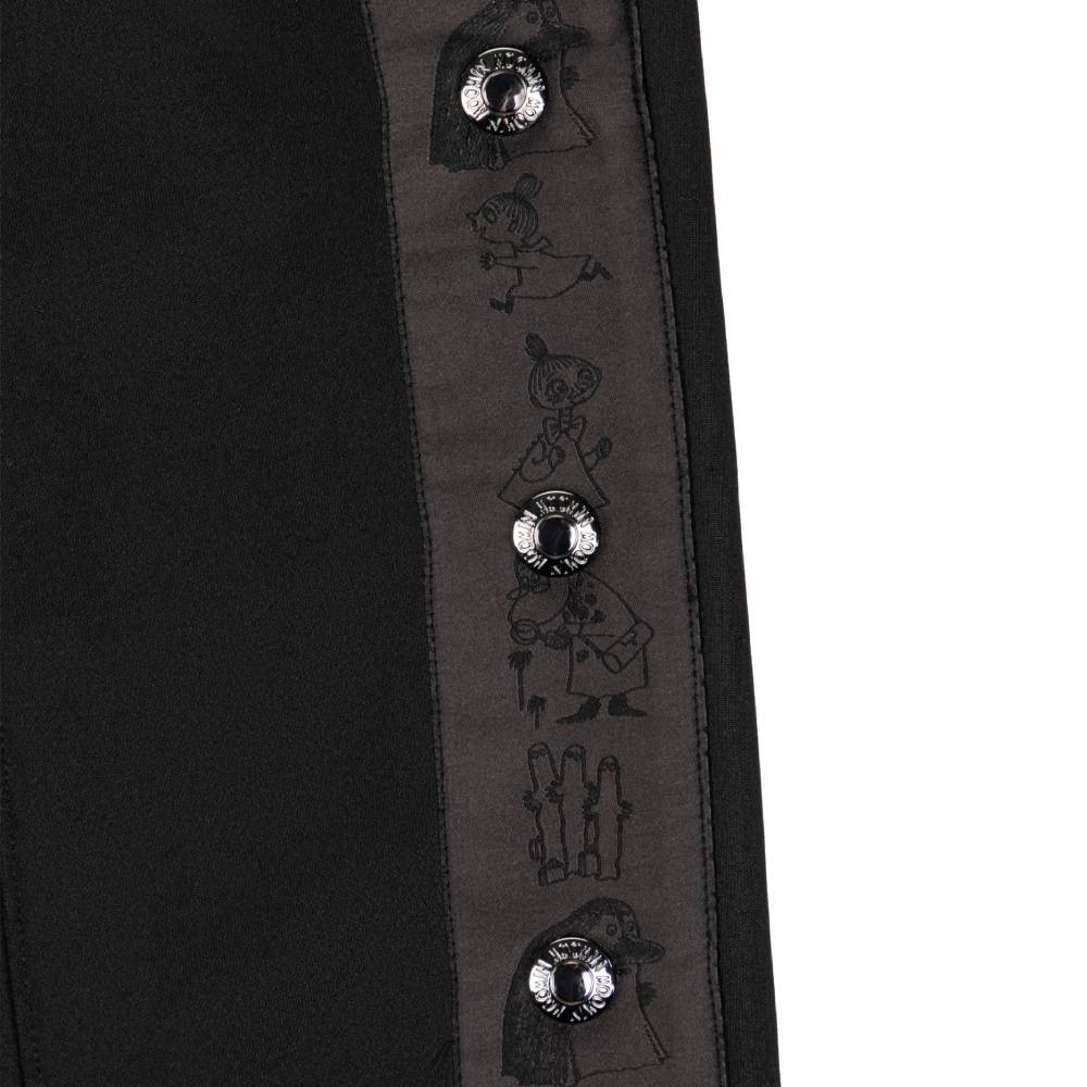 Moomin x Mert Otsamo Meteorite Ribbon Pants Black - The Official Moomin Shop