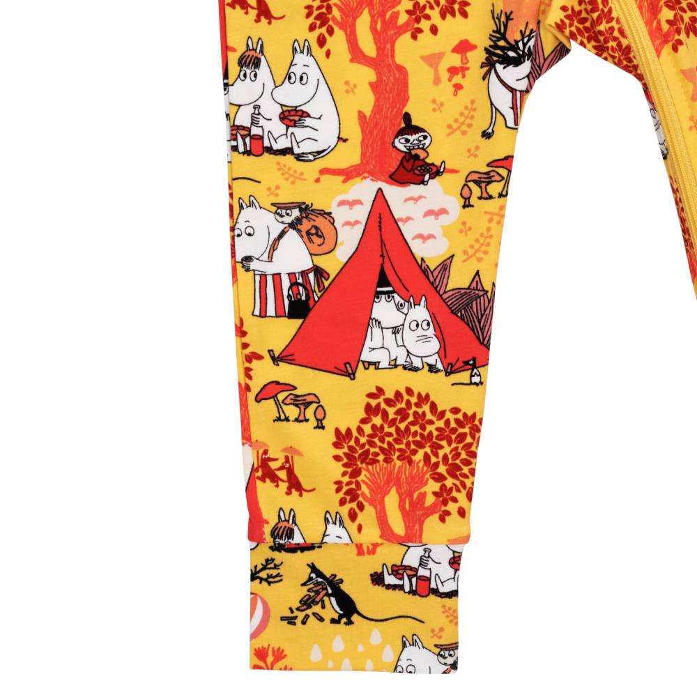 Moomin Camping Pyjamas Yellow - The Official Moomin Shop