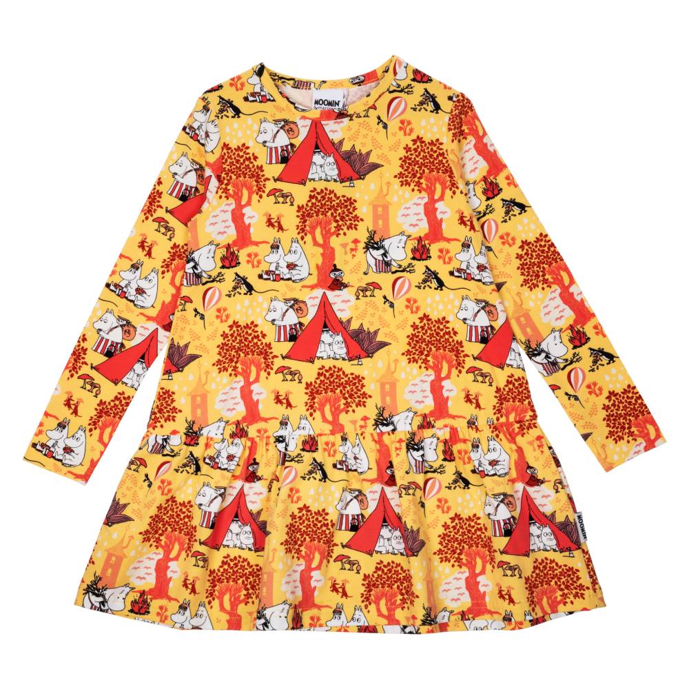 Moomin Camping Dress Yellow - The Official Moomin Shop