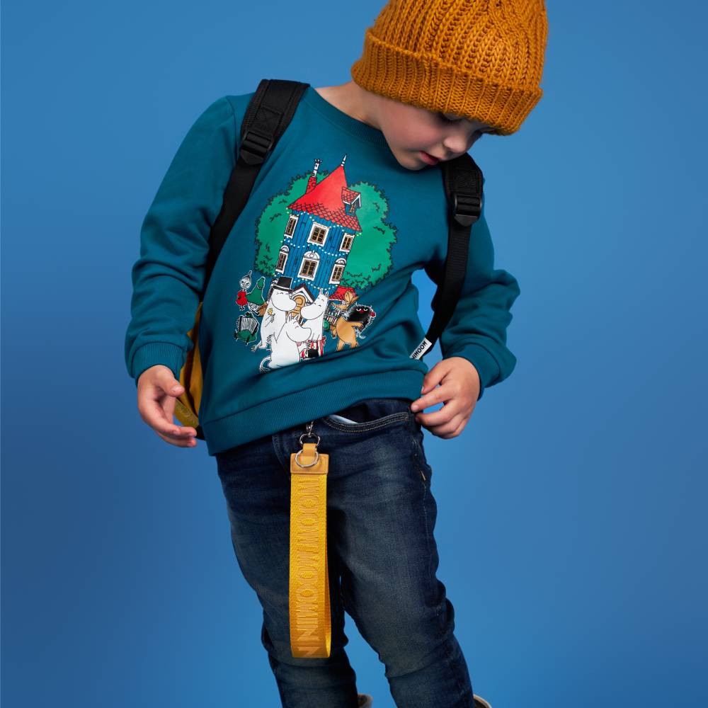 Moomin Festivity Sweatshirt Blue - The Official Moomin Shop