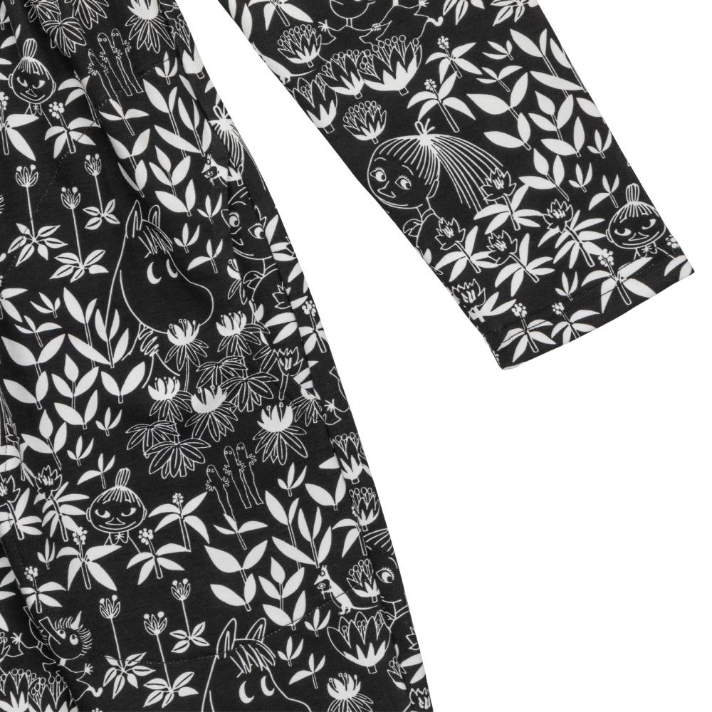 Moomin Primrose Dress Black - The Official Moomin Shop