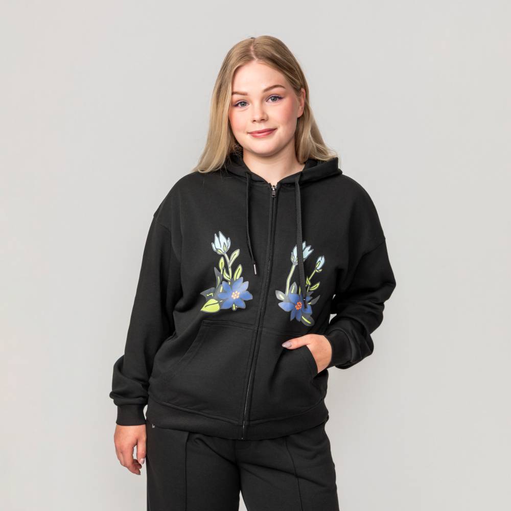 Little My Hoodie Black - The Official Moomin Shop