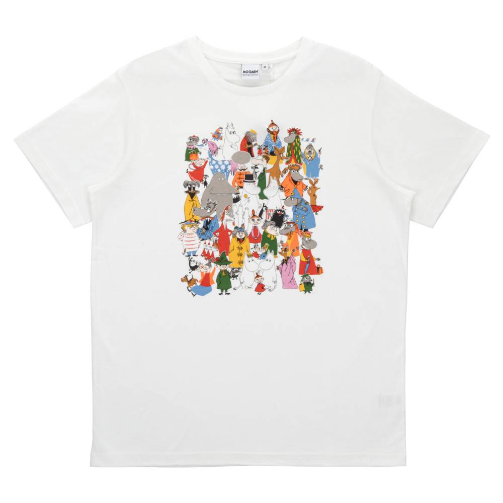 Moomin Class Reunion T-shirt White - The Official Moomin Shop