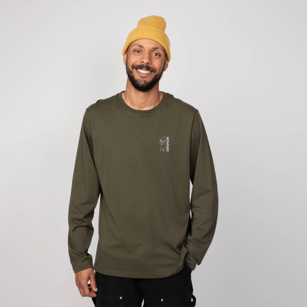 Snufkin Shirt Green - The Official Moomin Shop