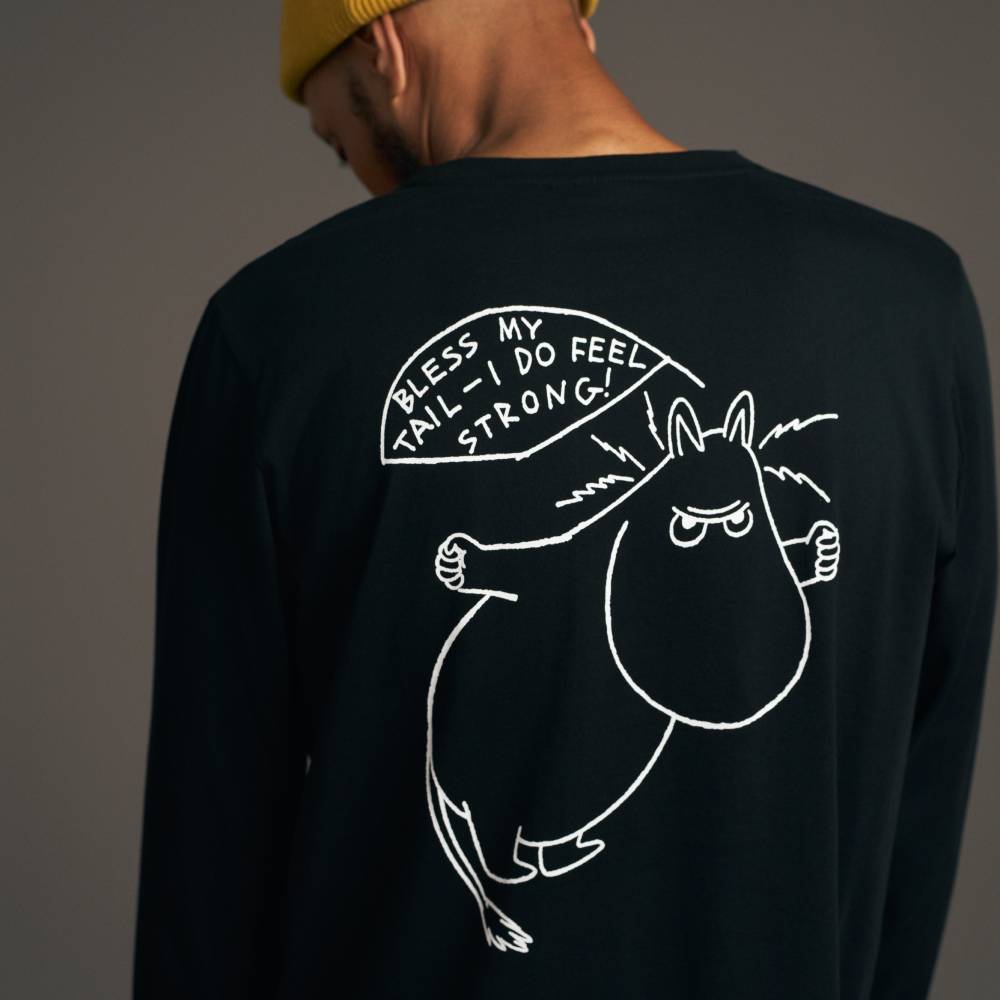 Moomintroll Bless Shirt Black - The Official Moomin Shop