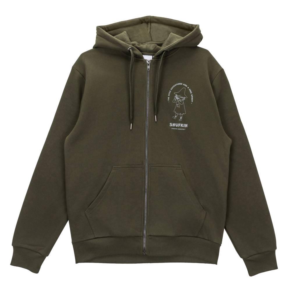 Snufkin Hoodie Green - The Official Moomin Shop