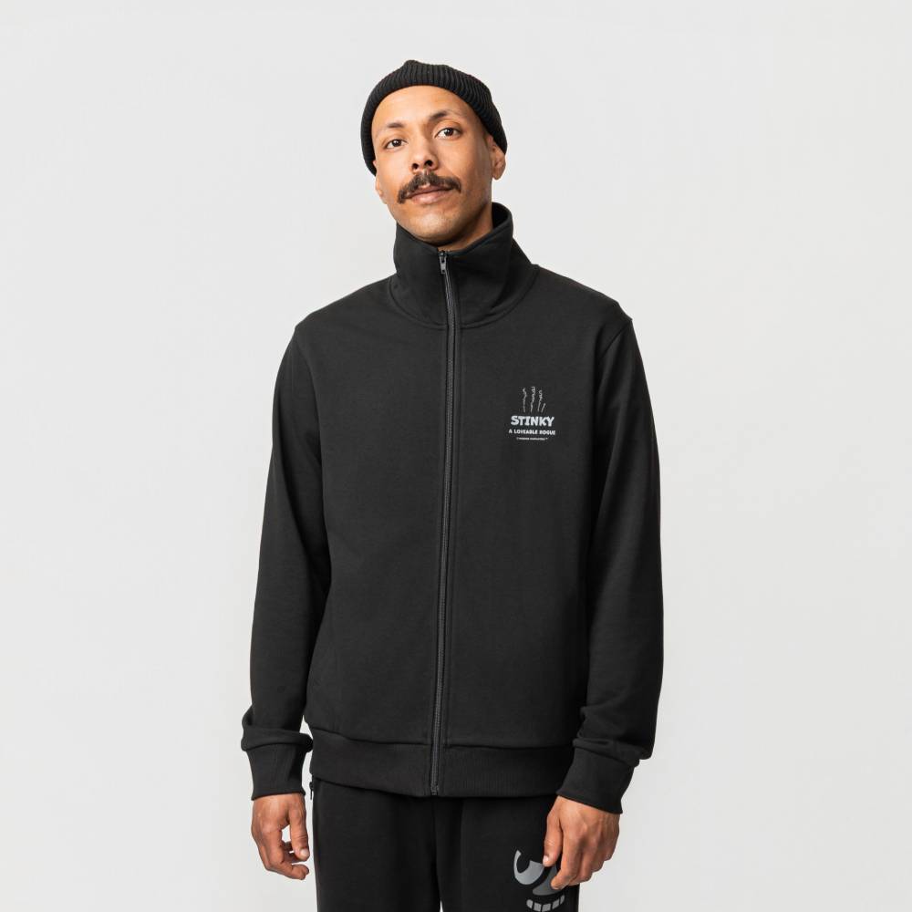 Stinky Sweat Jacket Black - The Official Moomin Shop