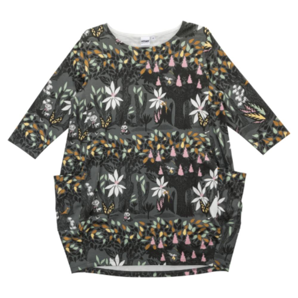 Moomin Spring Chestnut Tunic Grey - The Official Moomin Shop