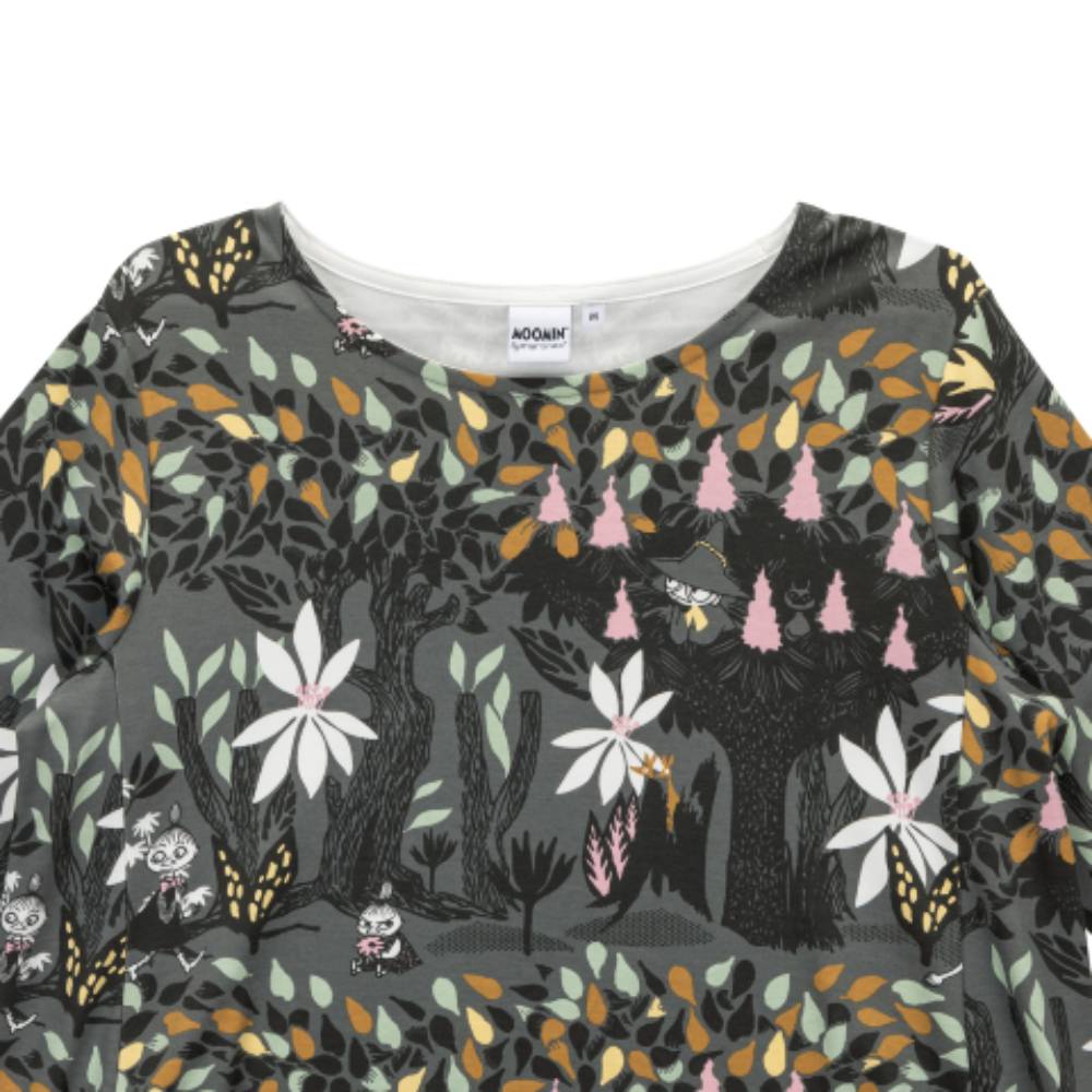 Moomin Spring Chestnut Tunic Grey - The Official Moomin Shop
