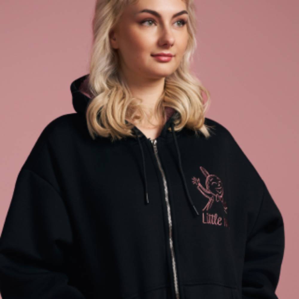 Little My Winter Hoodie Black - The Official Moomin Shop