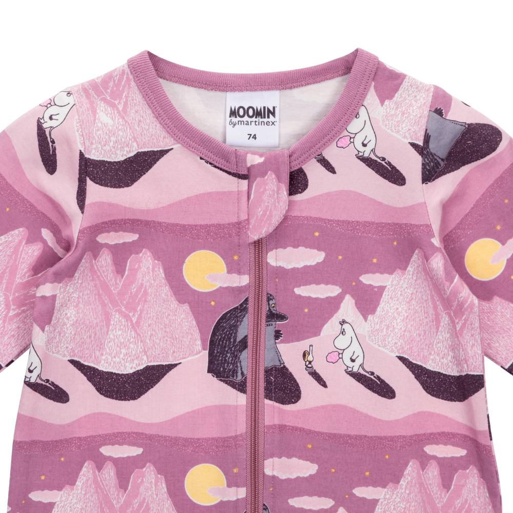 Moomin Night Sky Pyjamas Pink - The Official Moomin Shop