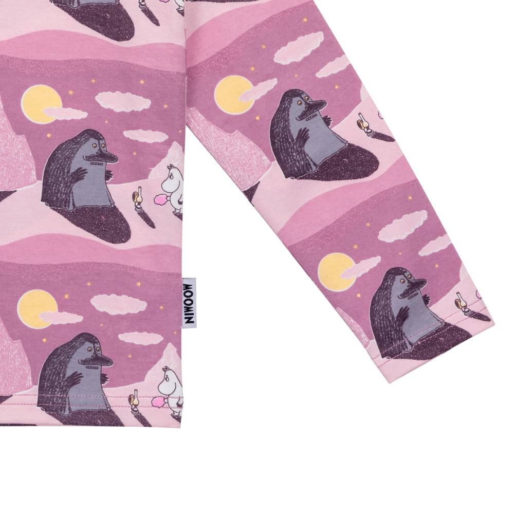 Moomin Night Sky Shirt Pink - The Official Moomin Shop