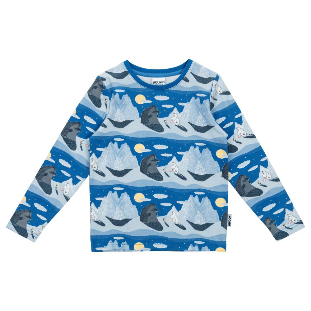 Moomin Night Sky Shirt Blue - The Official Moomin Shop