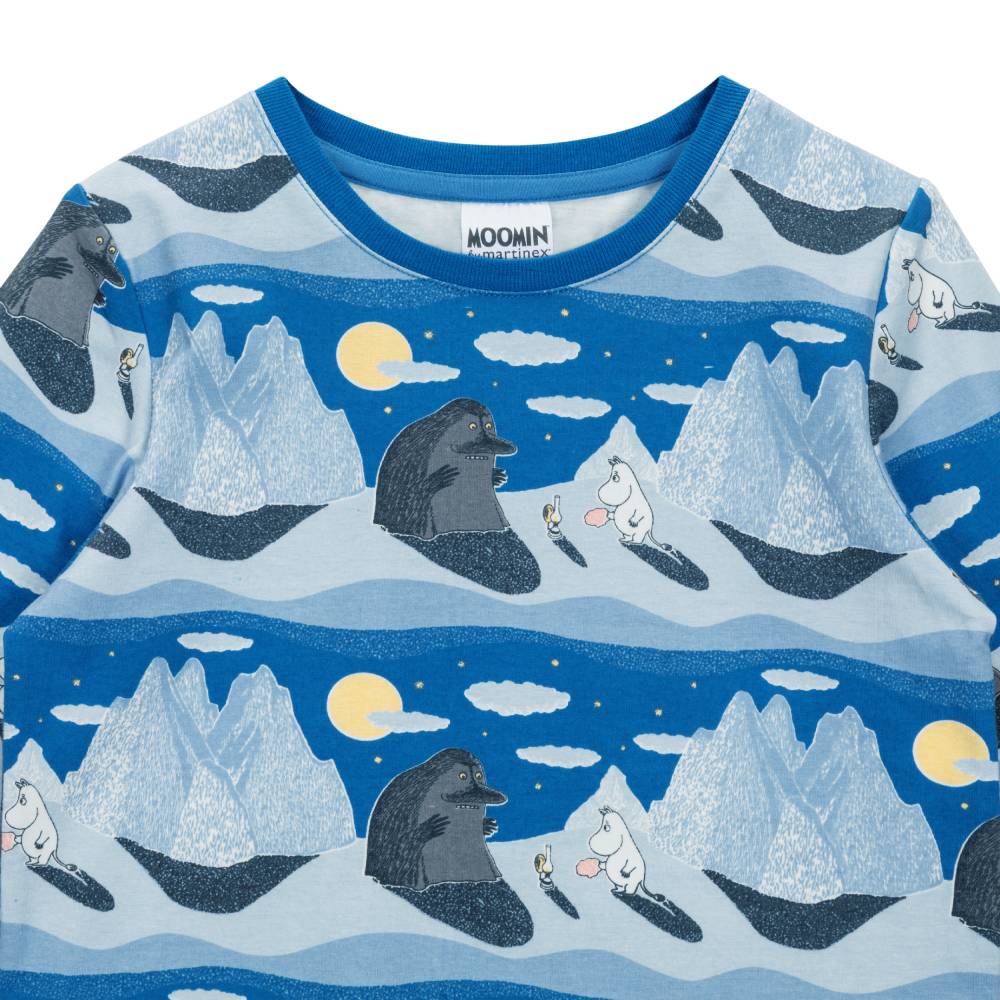 Moomin Night Sky Shirt Blue - The Official Moomin Shop