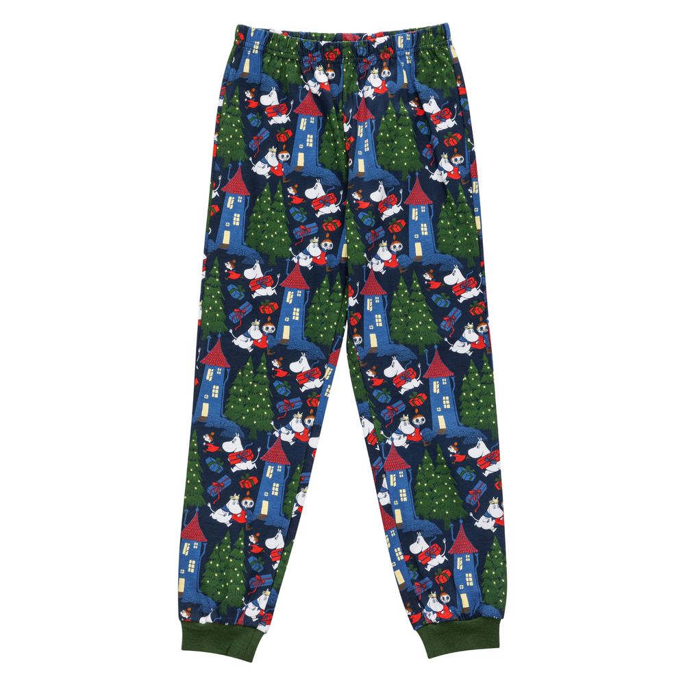 Moomin Bustling Kids Pyjamas Darkblue - The Official Moomin Shop
