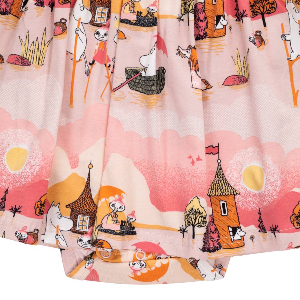 Moomin Deluge Bodysuit Dress Beige - The Official Moomin Shop