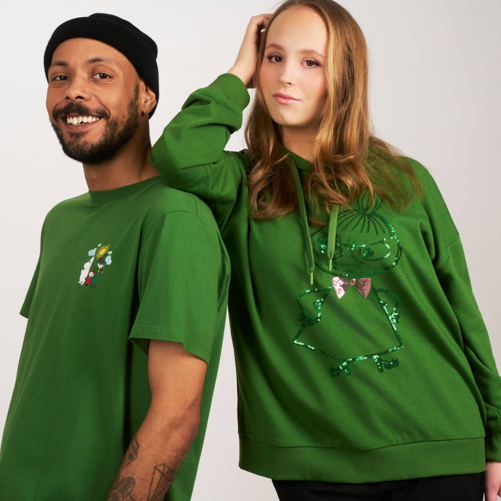 Moomin Welcome T-shirt Green - The Official Moomin Shop