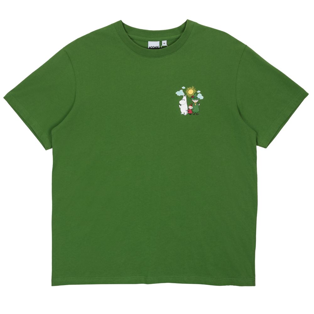 Moomin Welcome T-shirt Green - The Official Moomin Shop