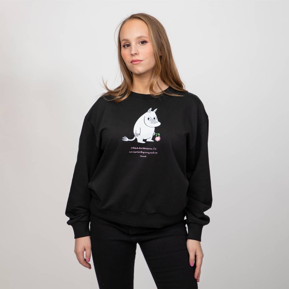 Moomintroll Sweatshirt Black - The Official Moomin Shop