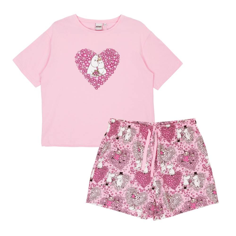Moomin Friends Short-set Pink - The Official Moomin Shop