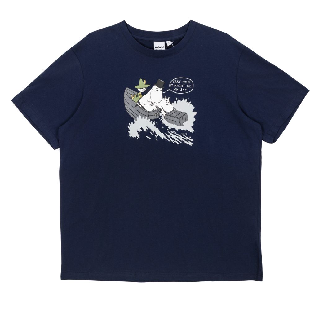 Moomin Whisky T-shirt Darkblue - The Official Moomin Shop