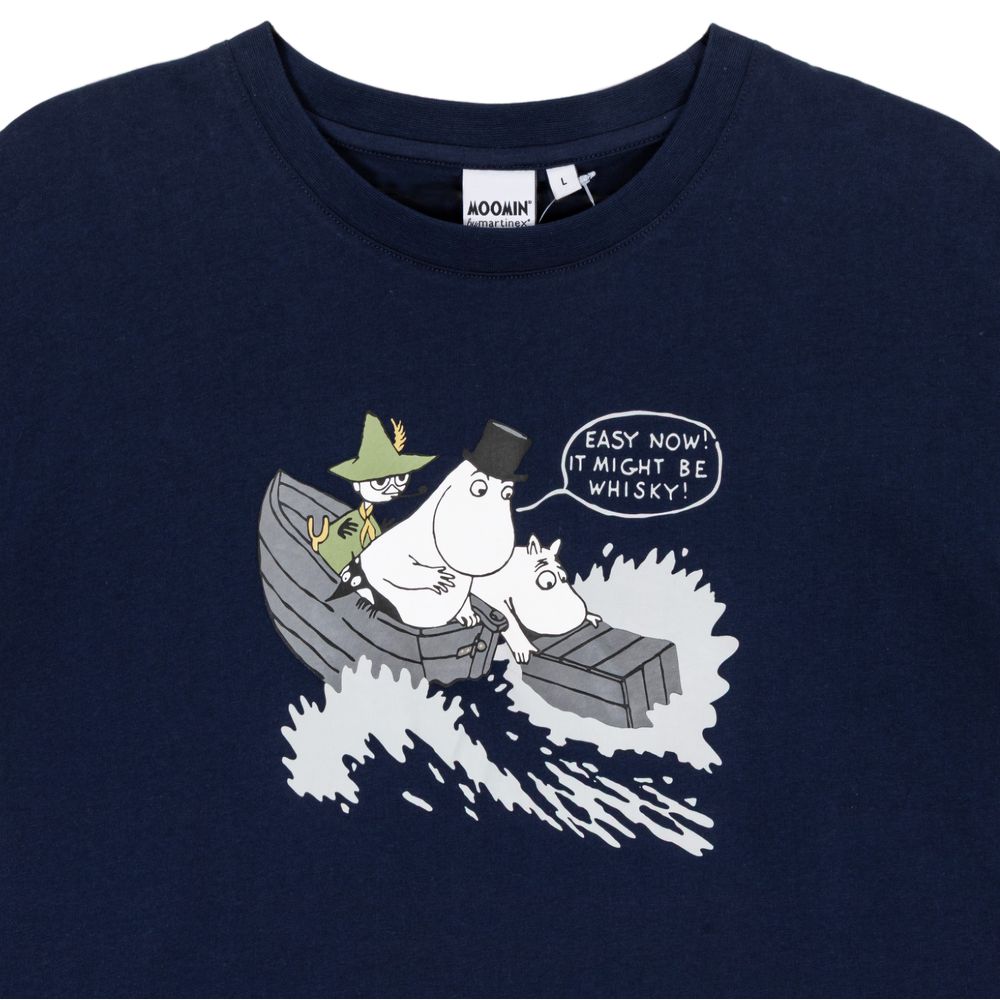 Moomin Whisky T-shirt Darkblue - The Official Moomin Shop