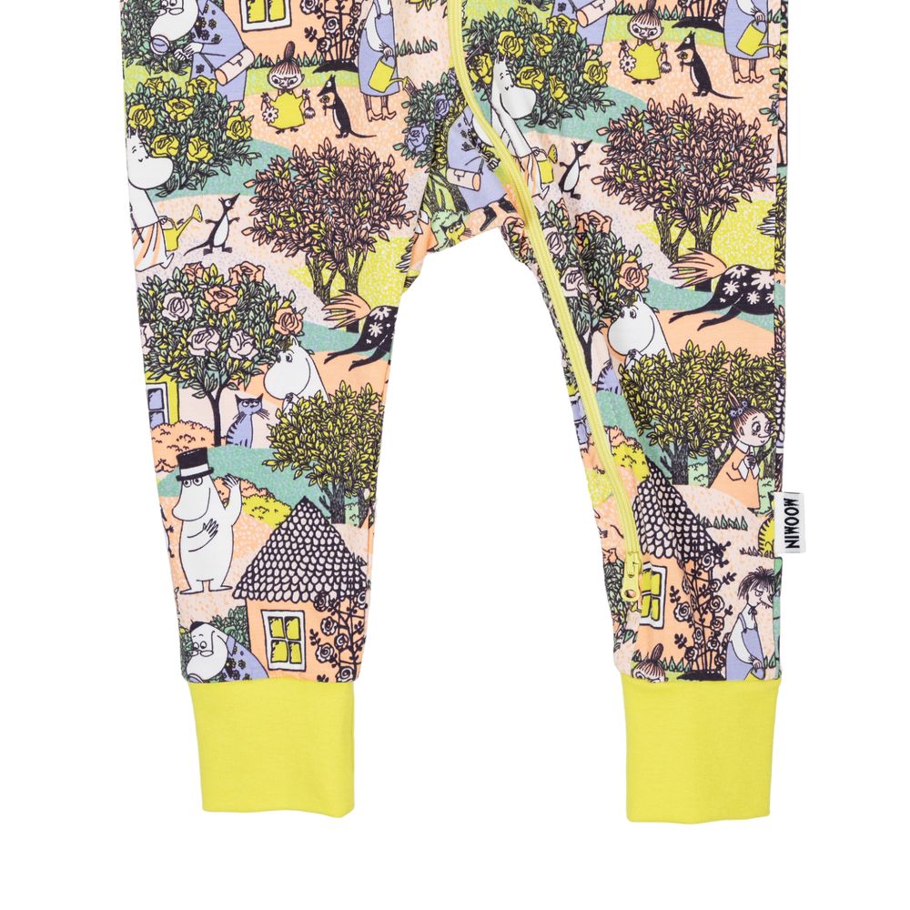 Moomin Rose Valley Pyjamas Yellow - The Official Moomin Shop