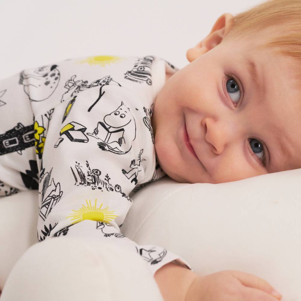 Moomin Laziness Body B&W - The Official Moomin Shop