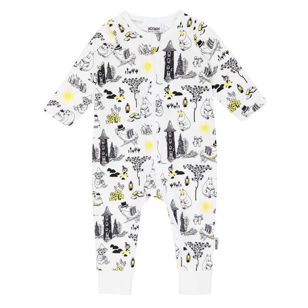 Moomin Laziness Pyjamas B&W - The Official Moomin Shop