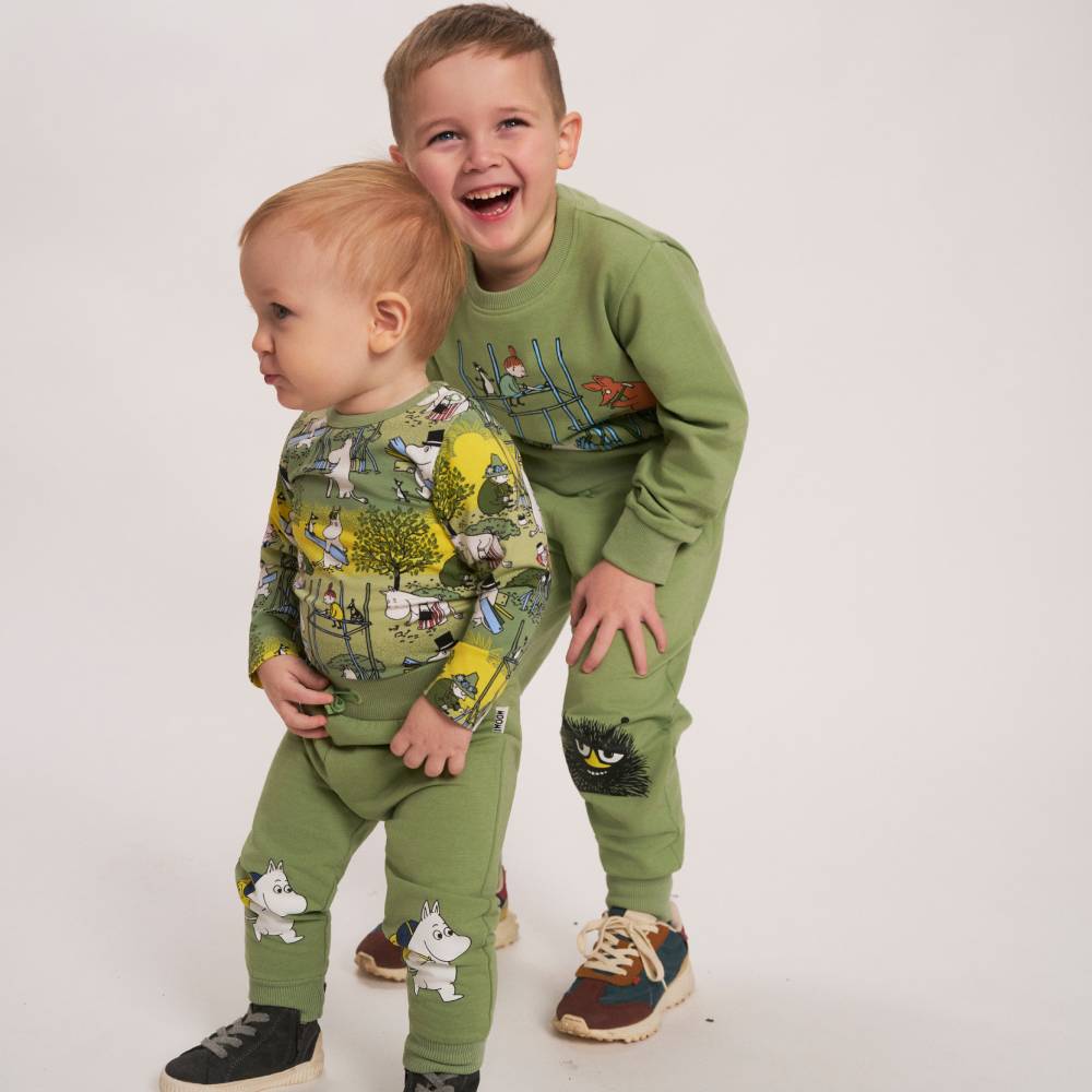 Moomin Busy Bees Body Green - The Official Moomin Shop