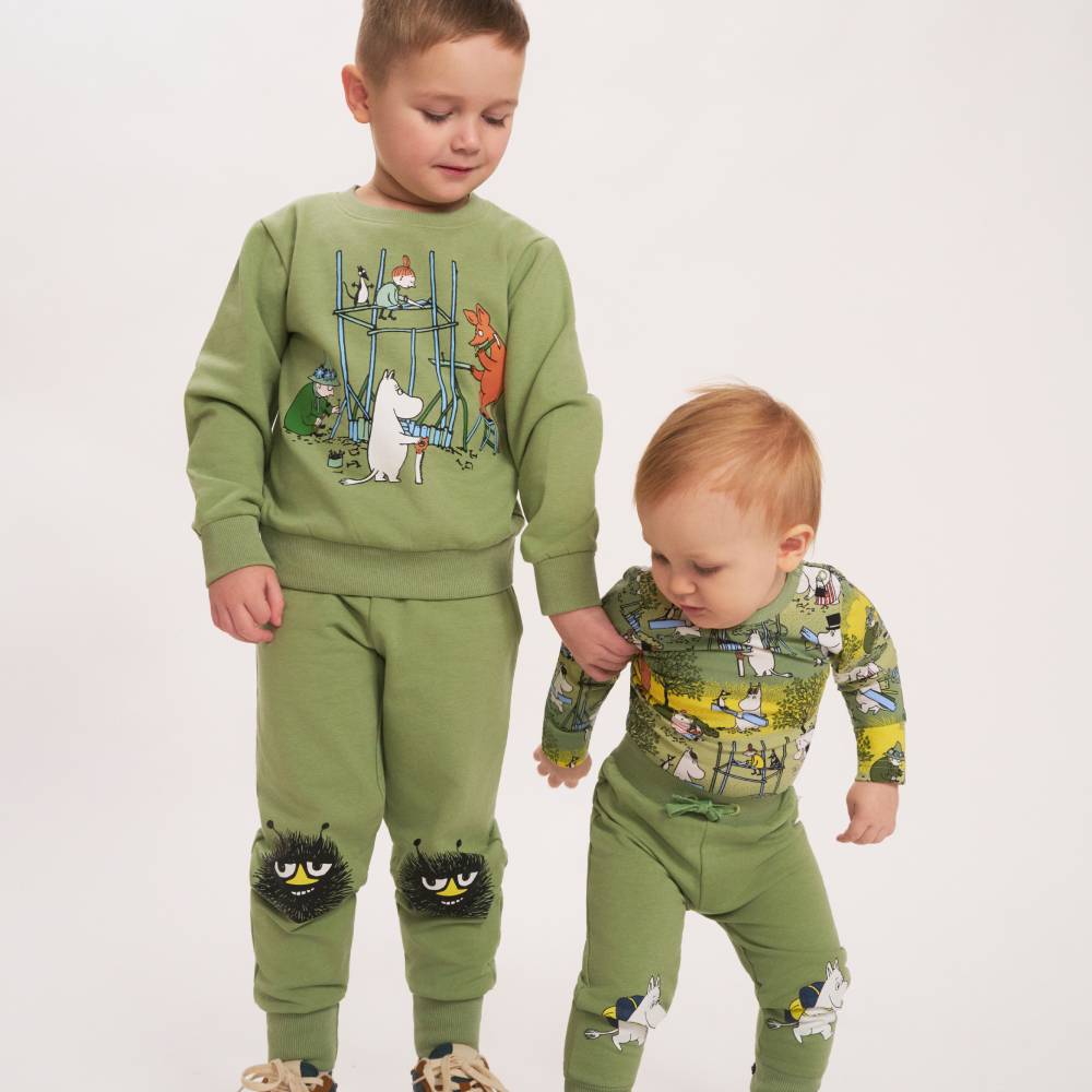 Moomin Busy Bees Body Green - The Official Moomin Shop