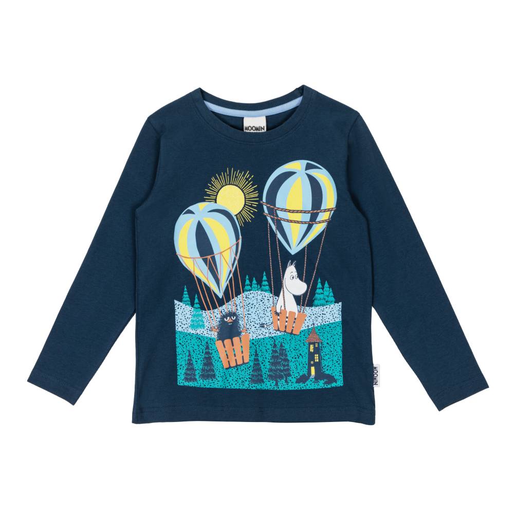 Moomin Early Flight Shirt Darkblue - The Official Moomin Shop