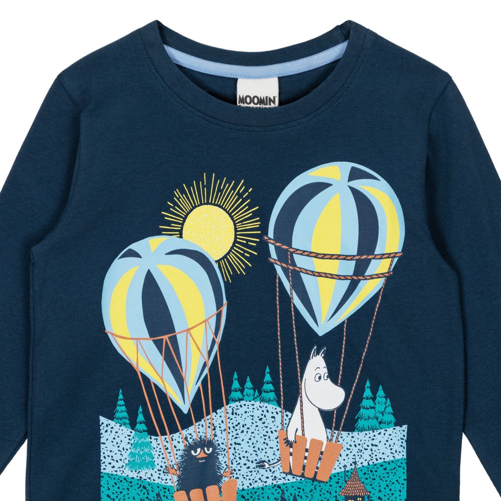 Moomin Early Flight Shirt Darkblue - The Official Moomin Shop