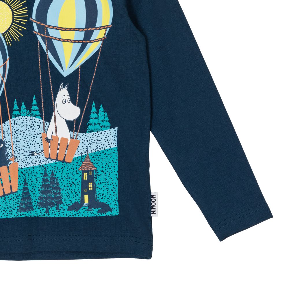 Moomin Early Flight Shirt Darkblue - The Official Moomin Shop