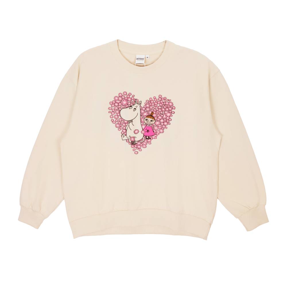 Moomin Friends Sweatshirt Putty - The Official Moomin Shop