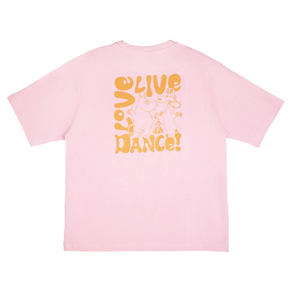 Moomin Dance T-Shirt Rose - The Official Moomin Shop