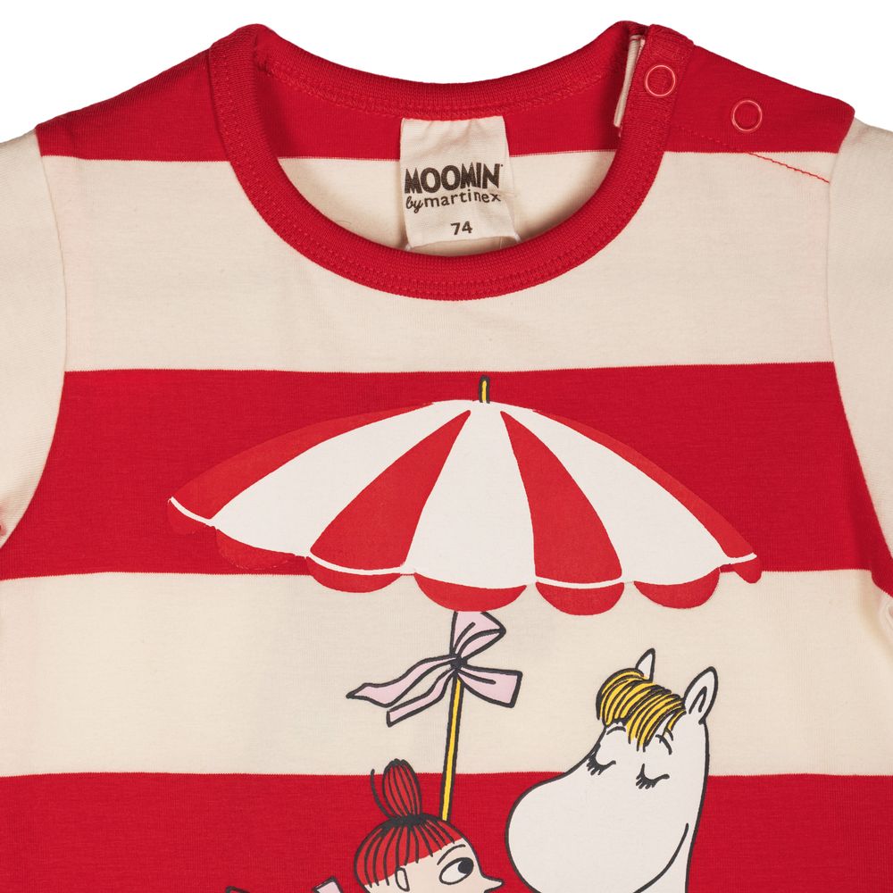 Moomin Shell Beach Playsuit Red - The Official Moomin Shop