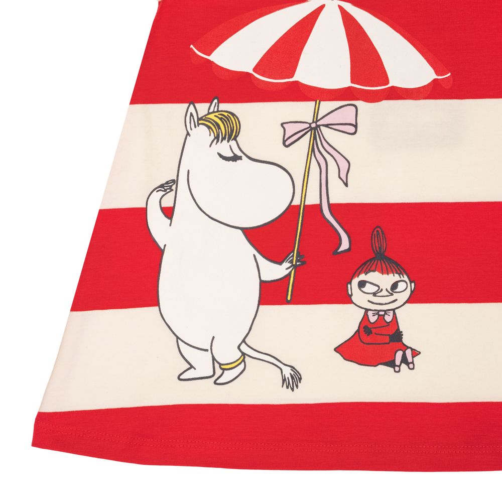 Moomin Shell Beach Dress Red - The Official Moomin Shop