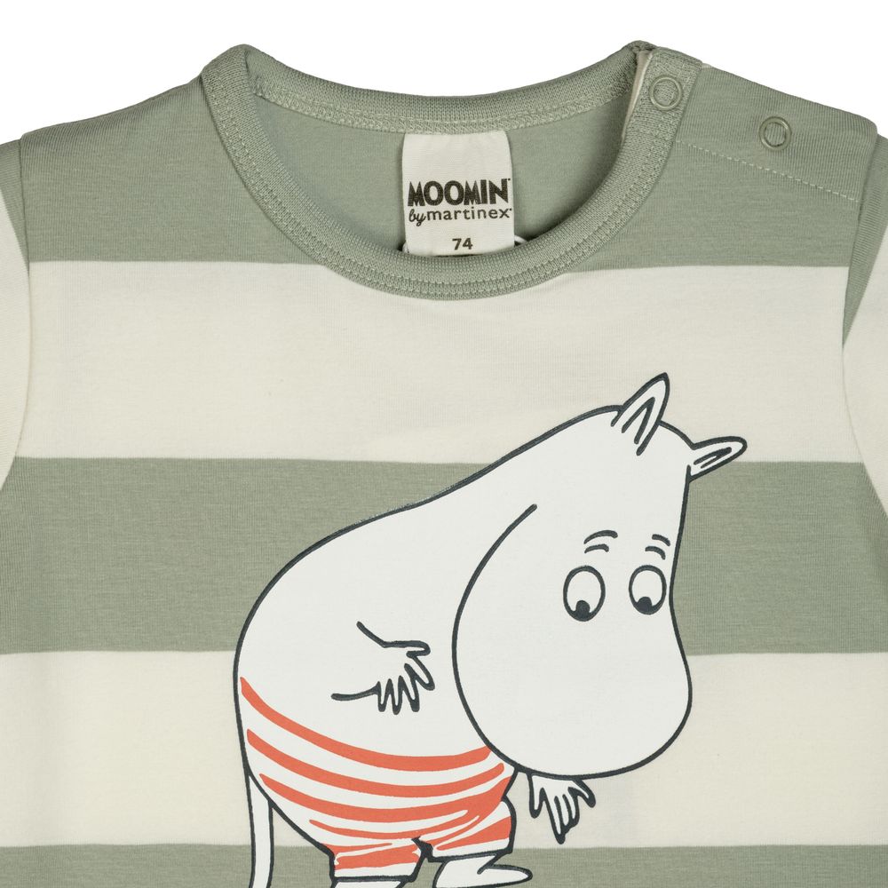 Moomin Day Off T-shirt Green - The Official Moomin Shop
