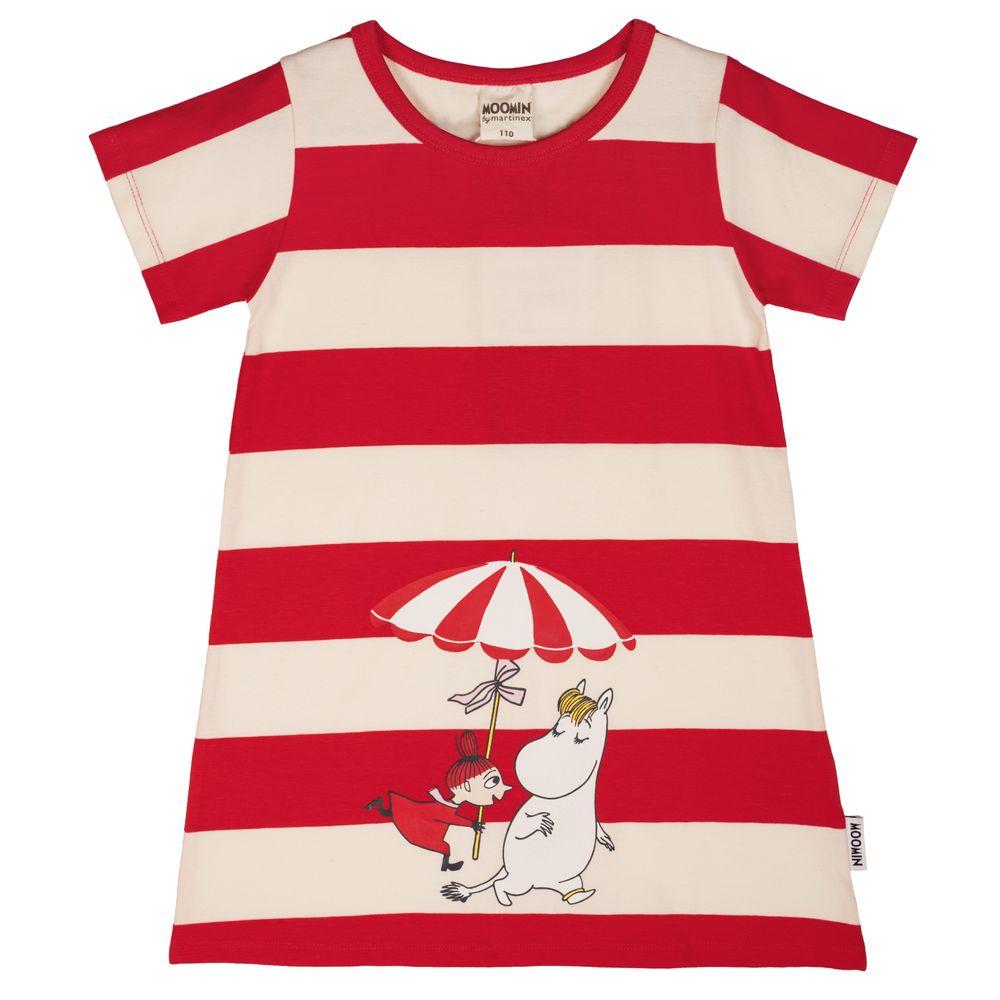 Moomin Shell Beach Tunic Red - The Official Moomin Shop