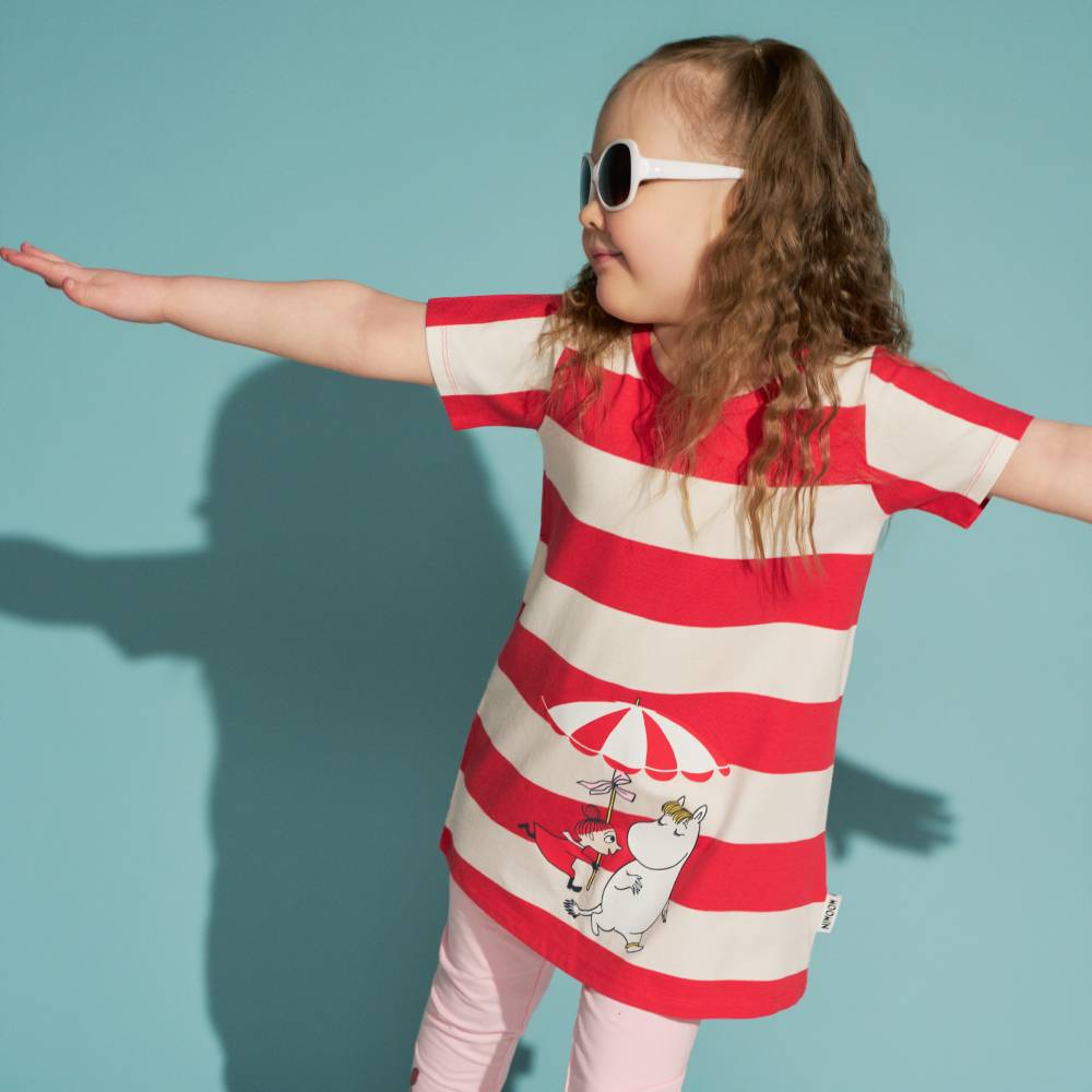 Moomin Shell Beach Tunic Red - The Official Moomin Shop
