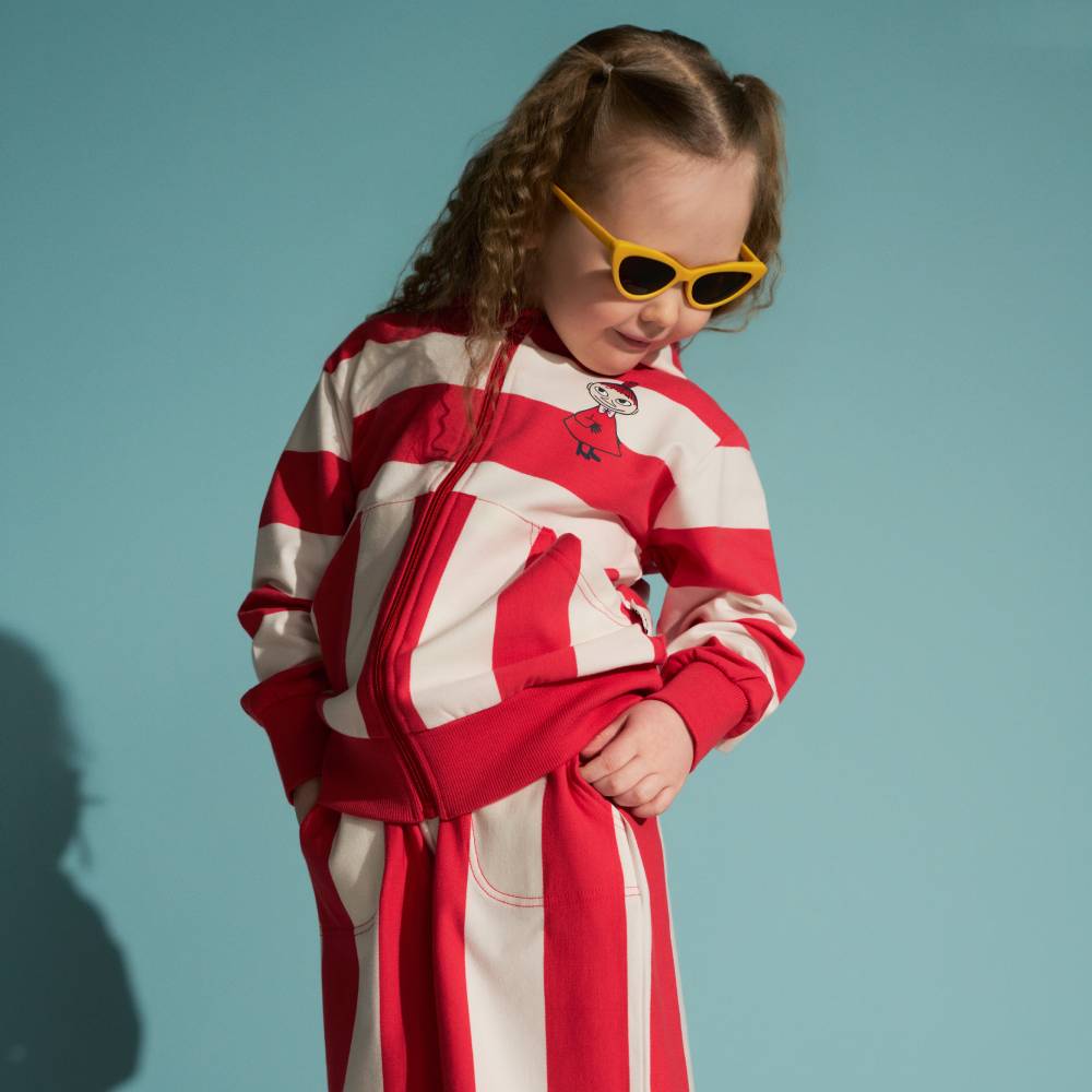 Moomin Shell Beach Hoodie Red - The Official Moomin Shop