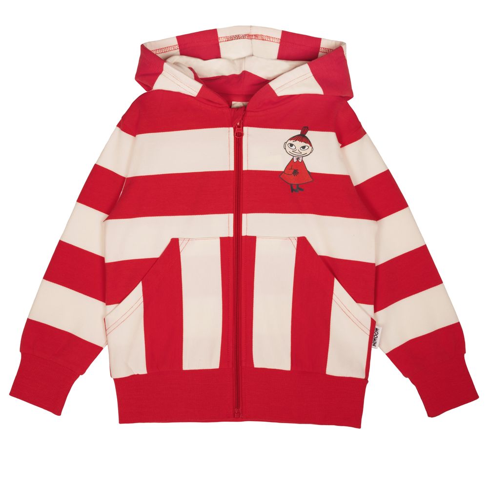 Moomin Shell Beach Hoodie Red - The Official Moomin Shop
