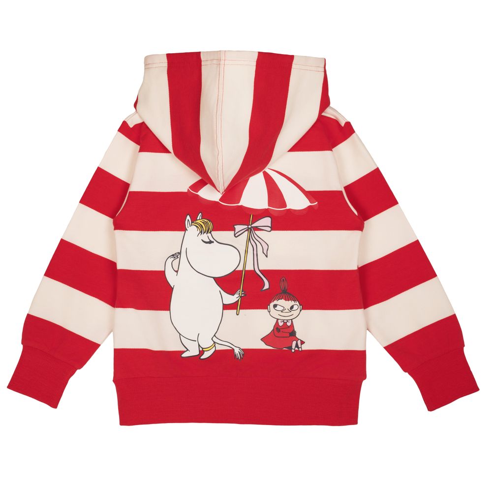 Moomin Shell Beach Hoodie Red - The Official Moomin Shop