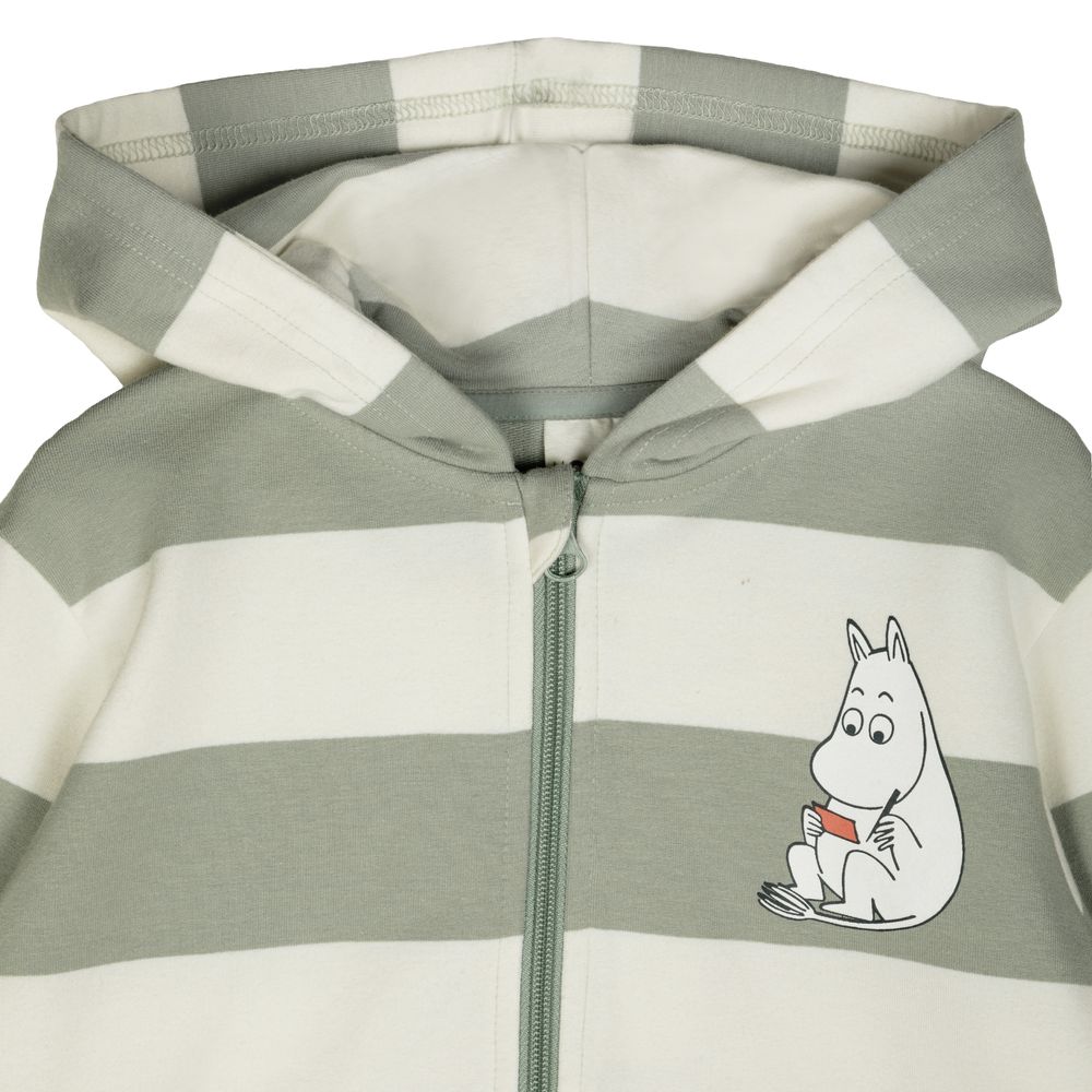 Moomin Day Off Hoodie Lightgreen - The Official Moomin Shop