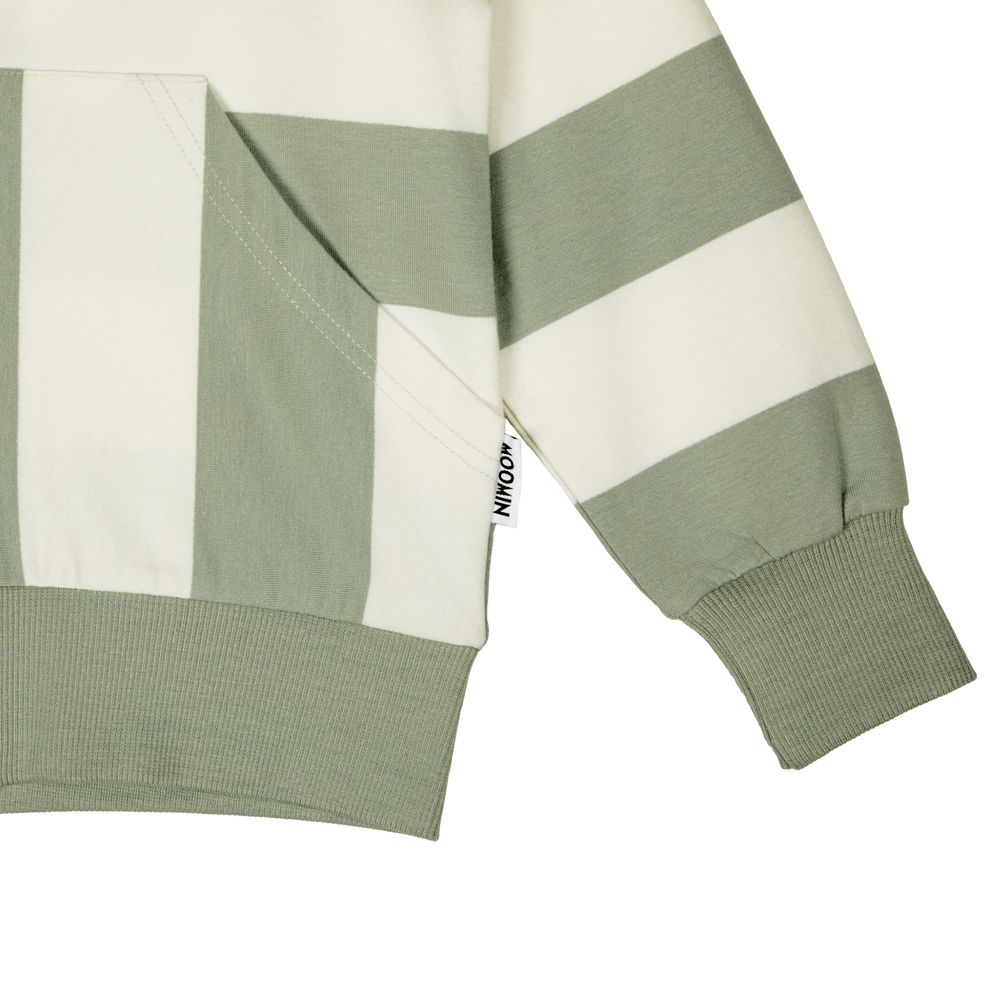 Moomin Day Off Hoodie Lightgreen - The Official Moomin Shop